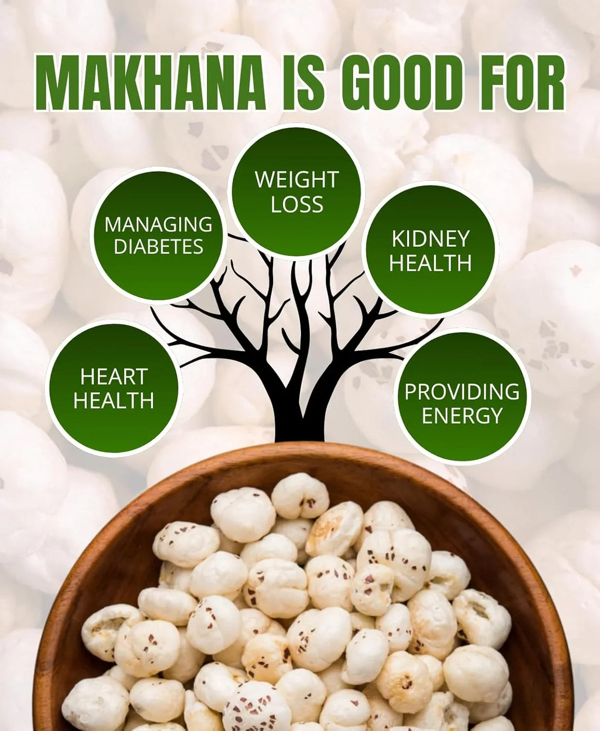 Farmers studio premium phool makhana 200g