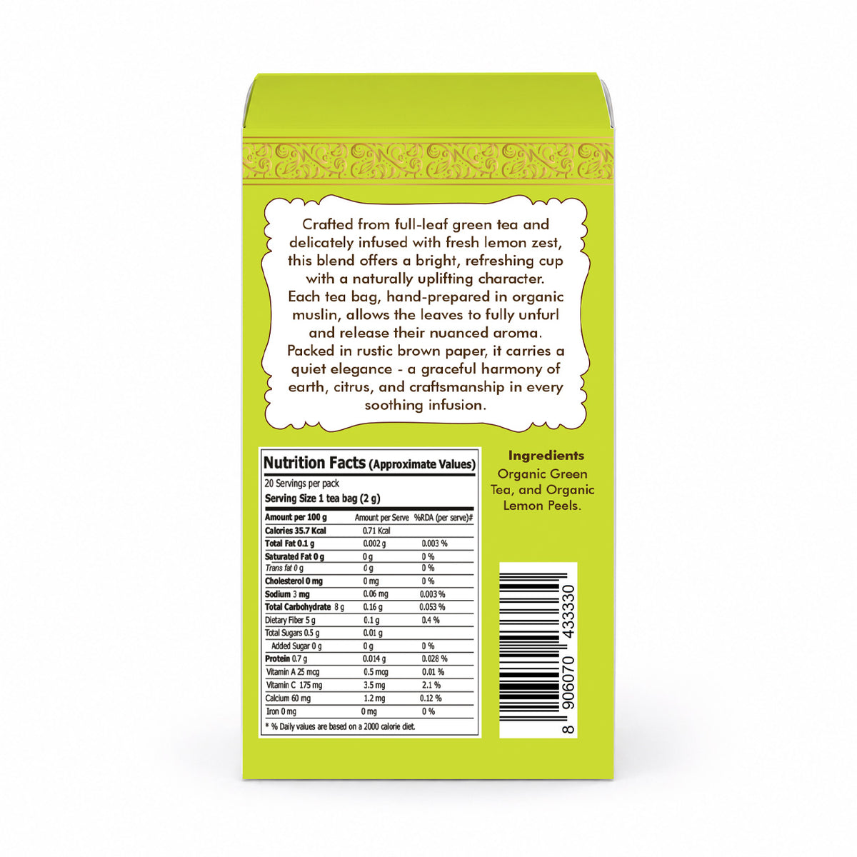 Lemon green tea