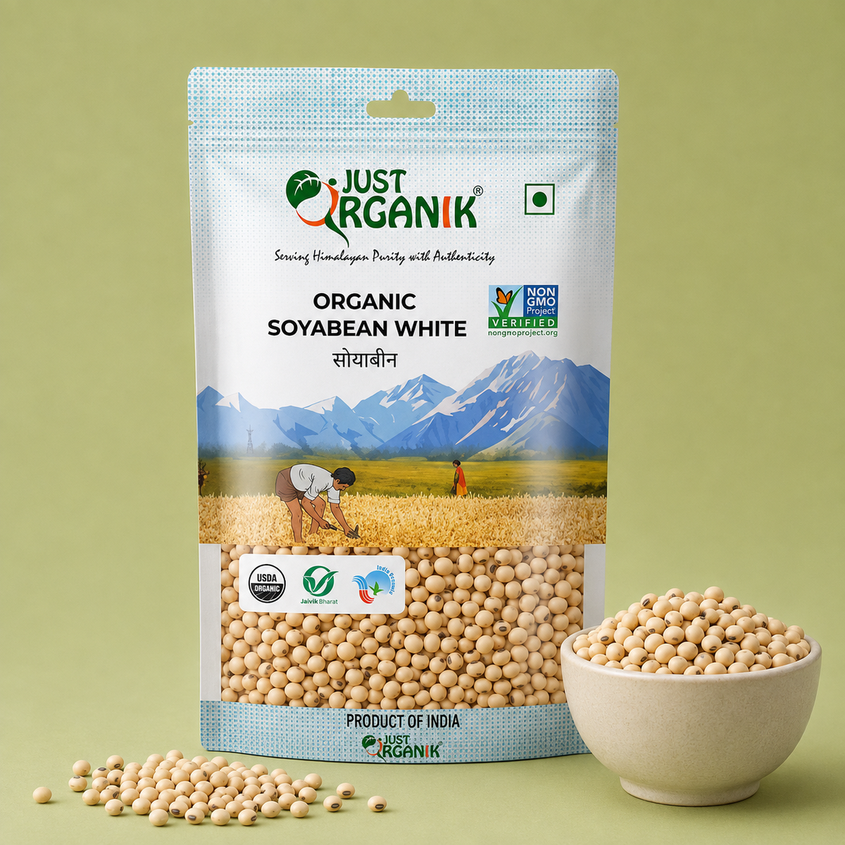 Soybean white