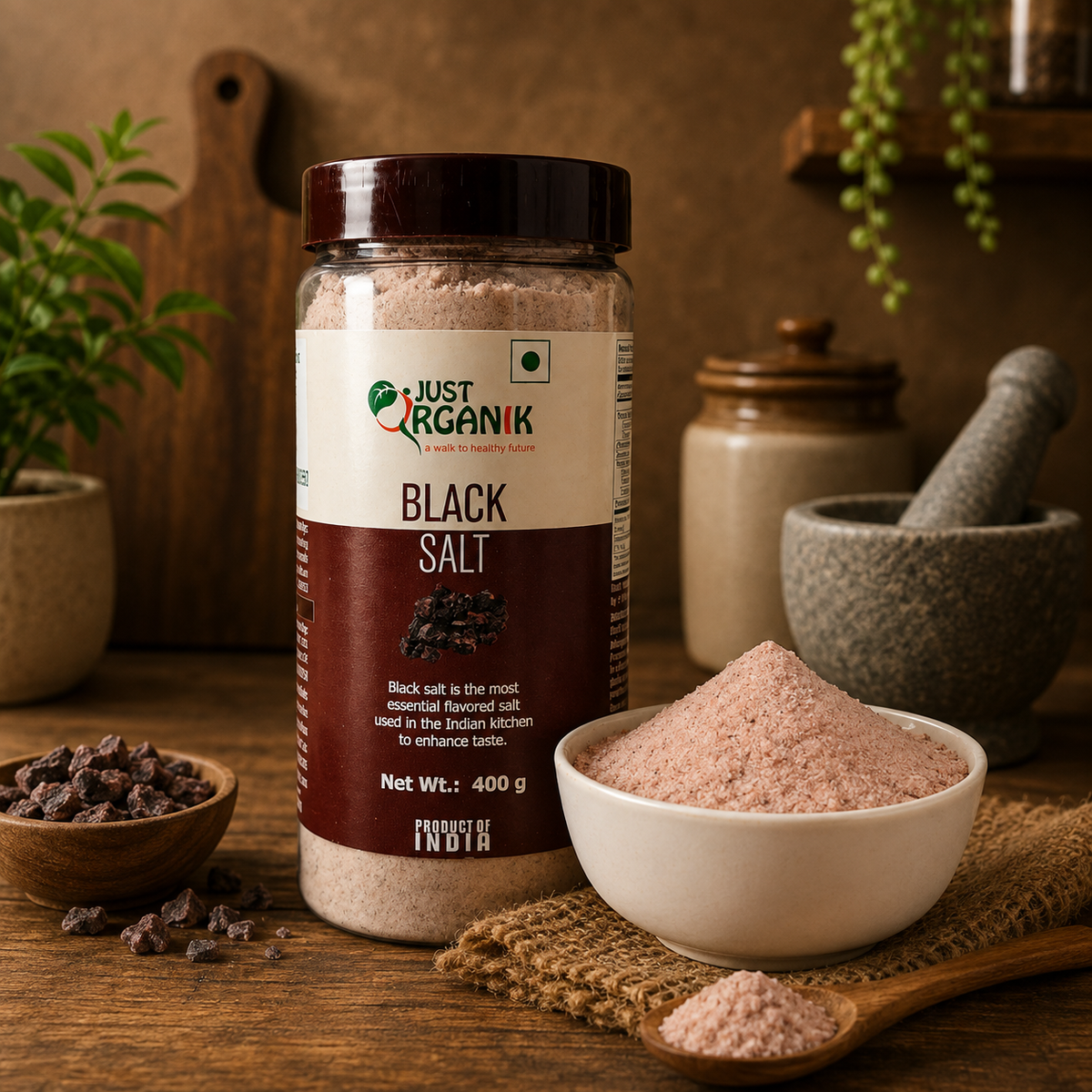 Just organik black salt