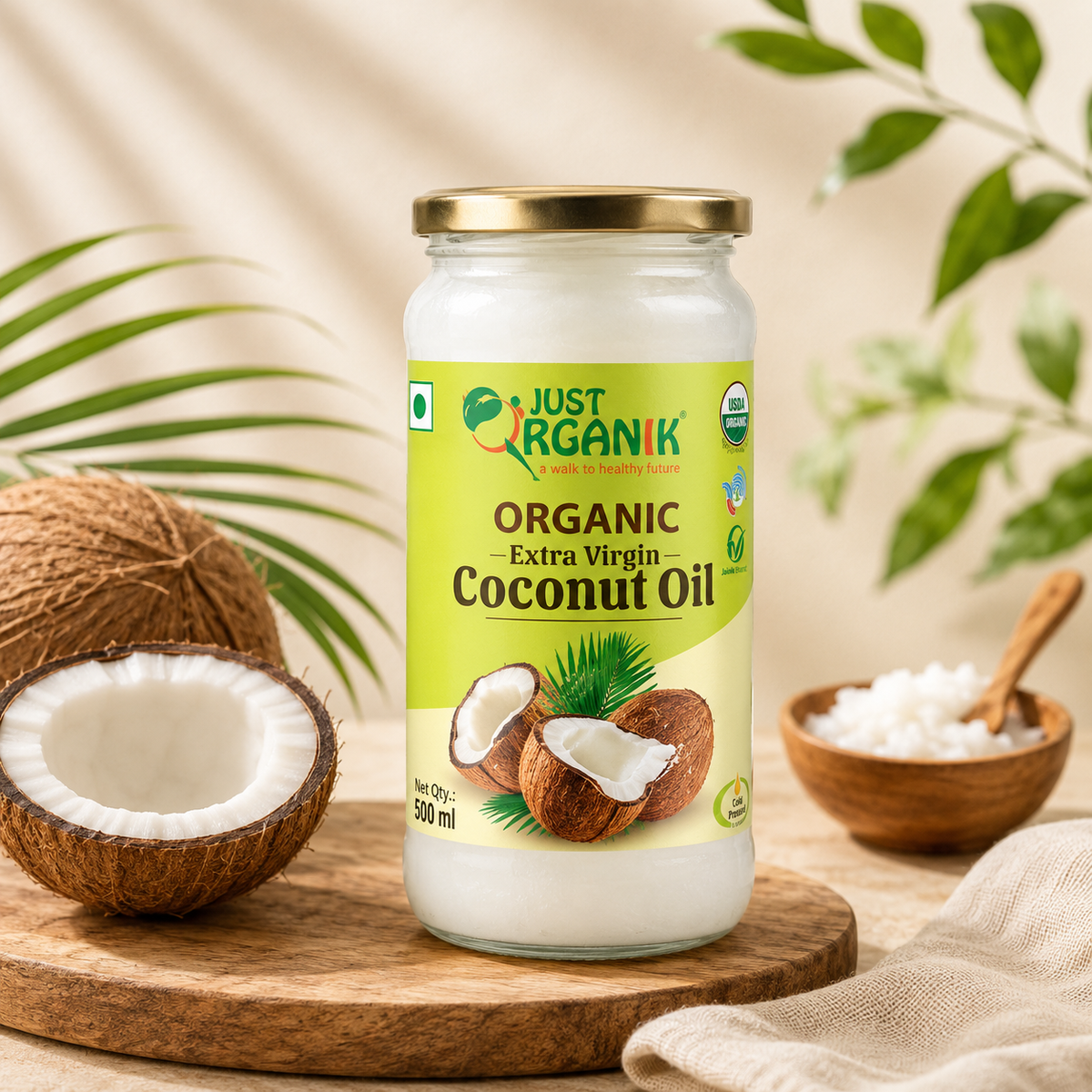 Extra virgin coconut oil