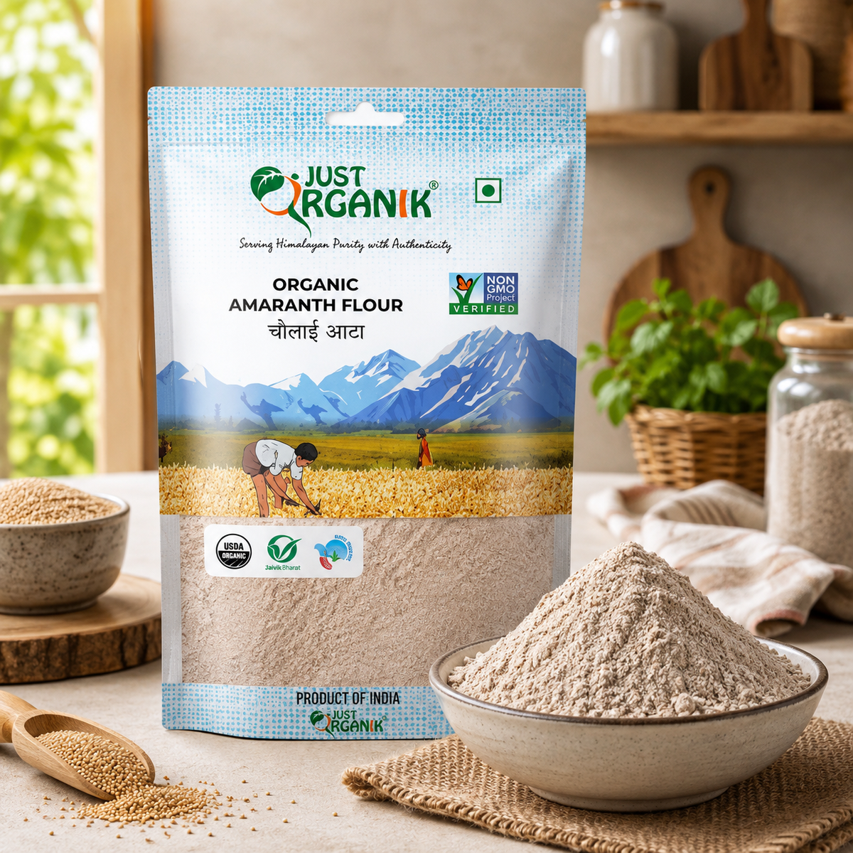 Amaranth flour (chaulai aata)