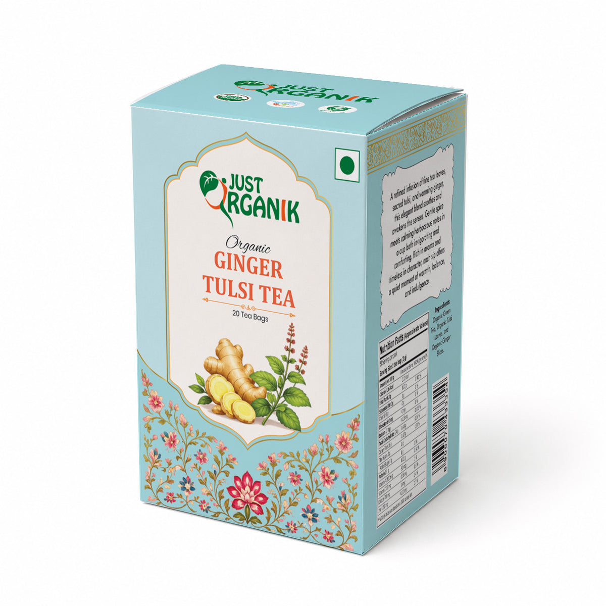Ginger tulsi tea
