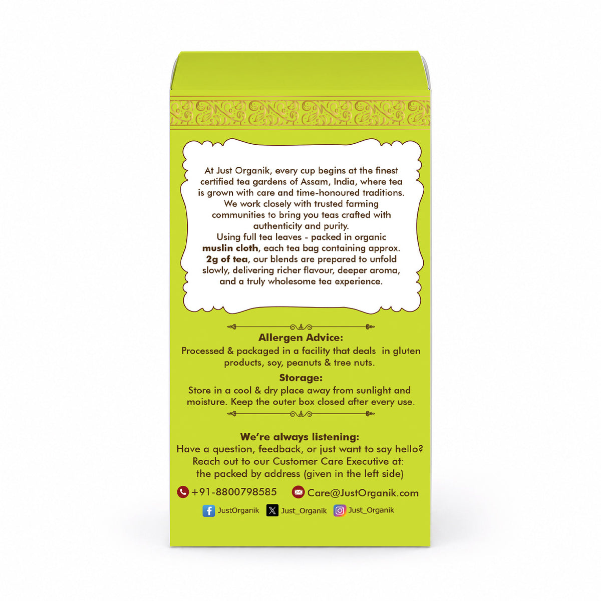 Lemon green tea