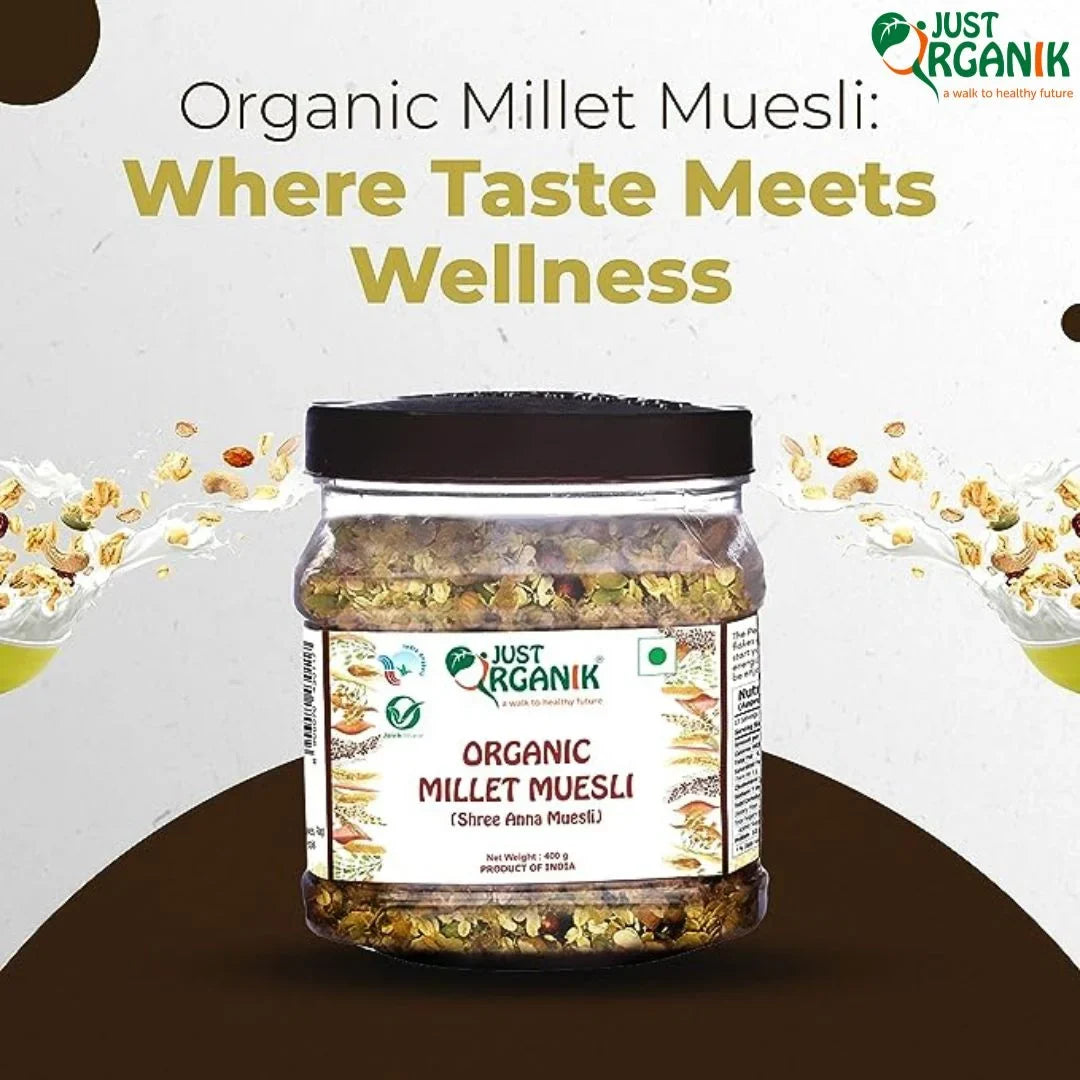 Organic Millet Muesli (Shree Anna Muesli) 400g