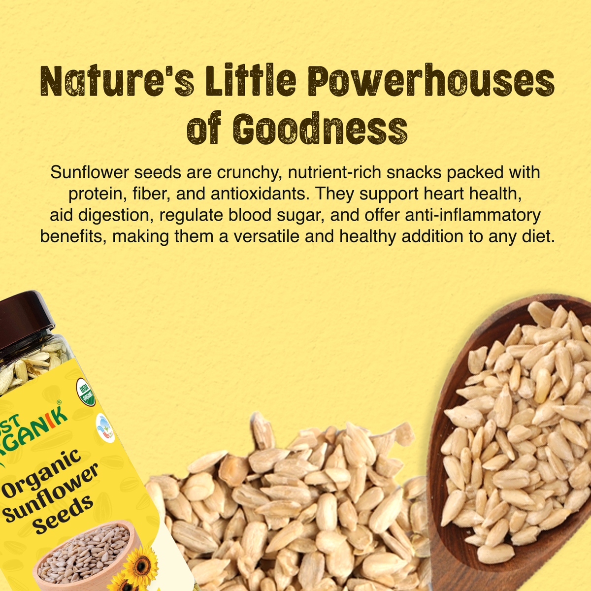 Sunflower seeds (surajmukhi ke beej)