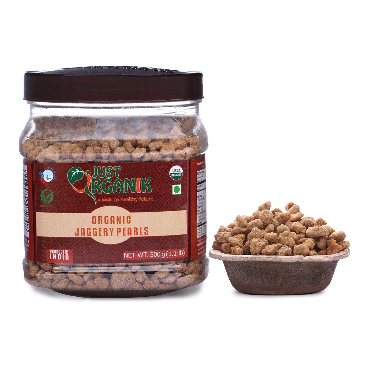 Jaggery pearls