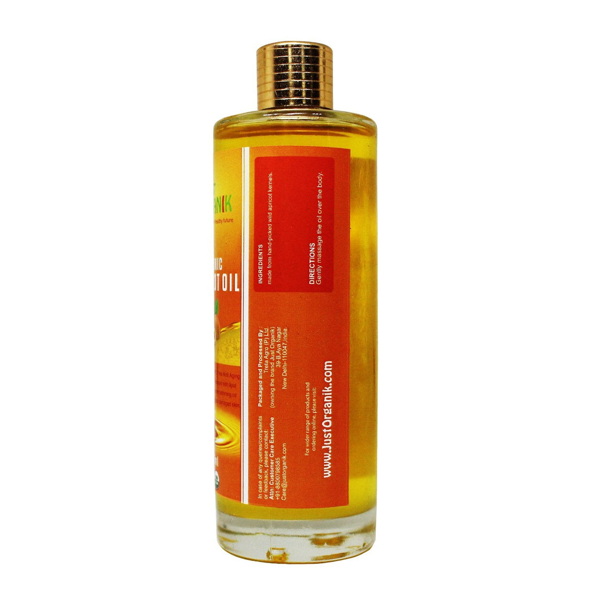 Organic apricot oil 100ml