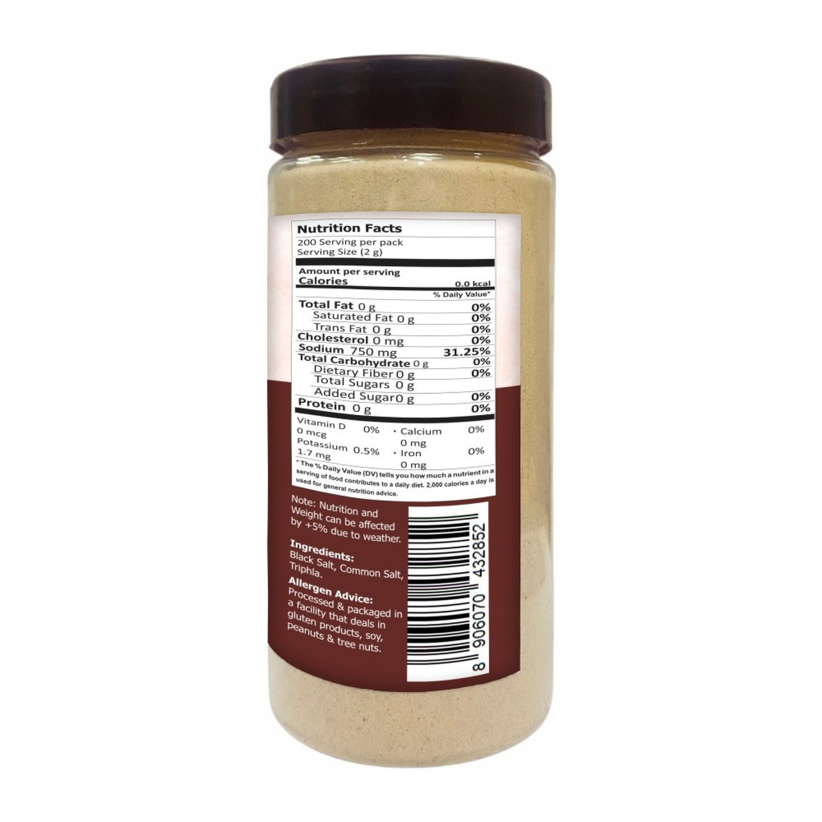 Black salt (kala namak) 400g