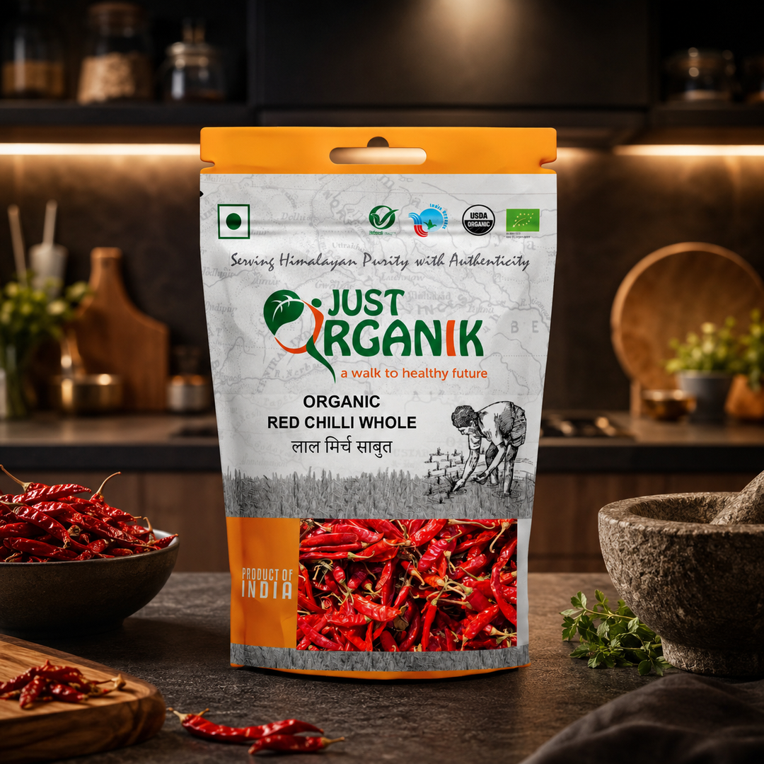 Organic Red Chilli Whole
