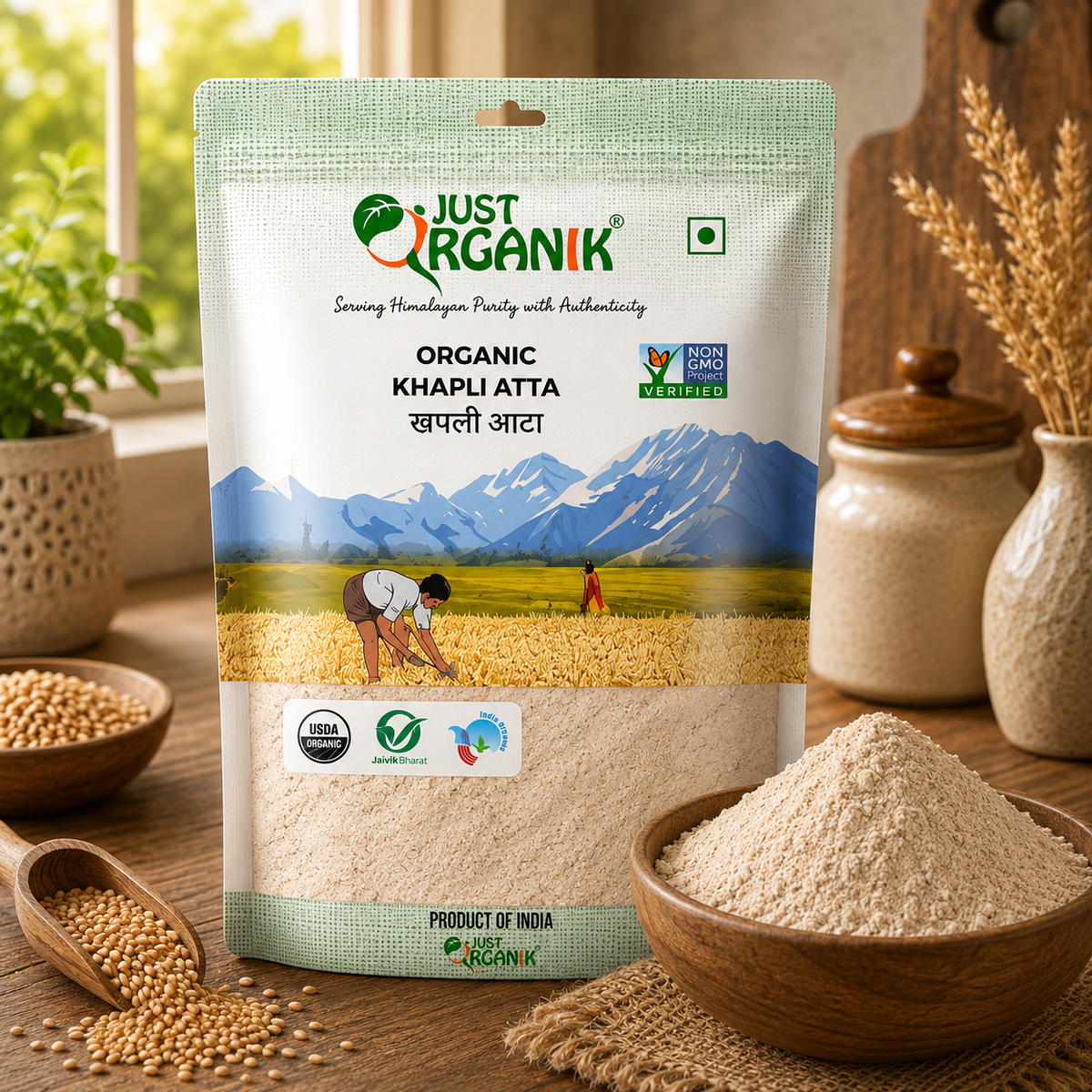 Khapli wheat flour 1kg
