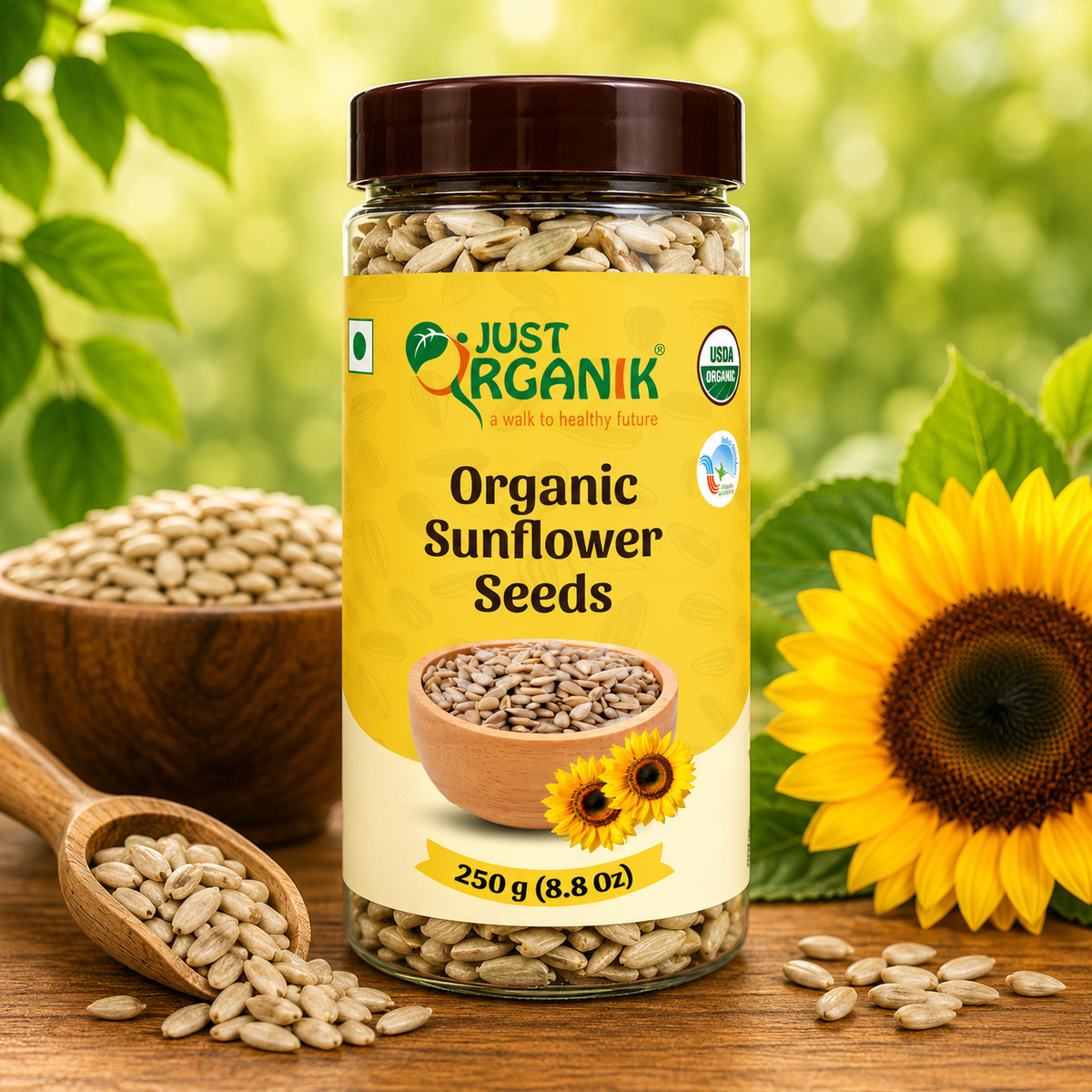 Sunflower seeds (surajmukhi ke beej)