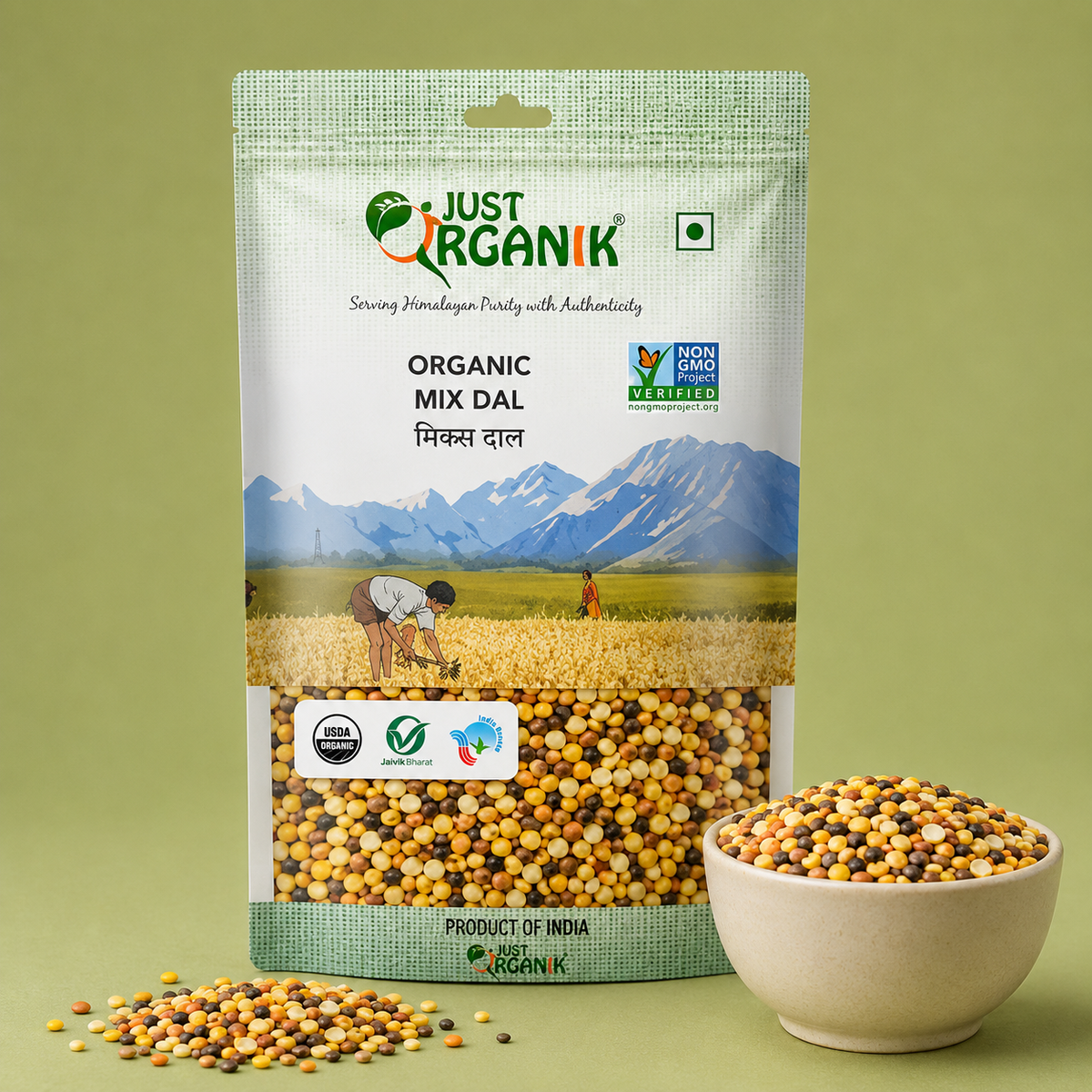 Mix dal (dal panchrangi)