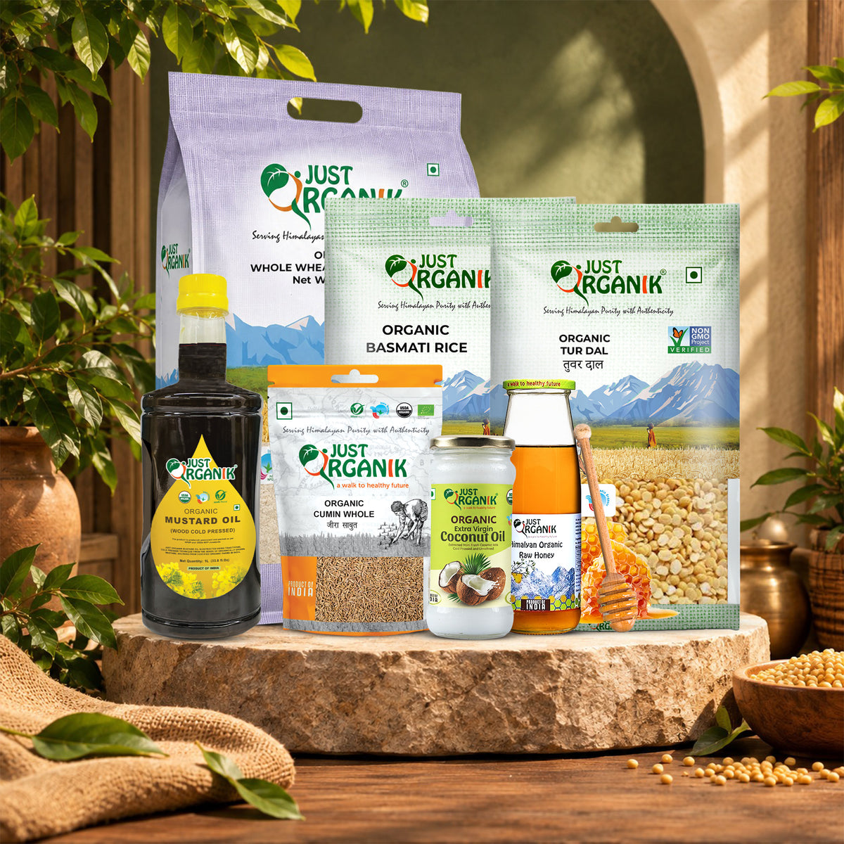 Complete organic kitchen combo