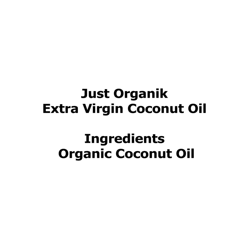 Extra virgin coconut oil