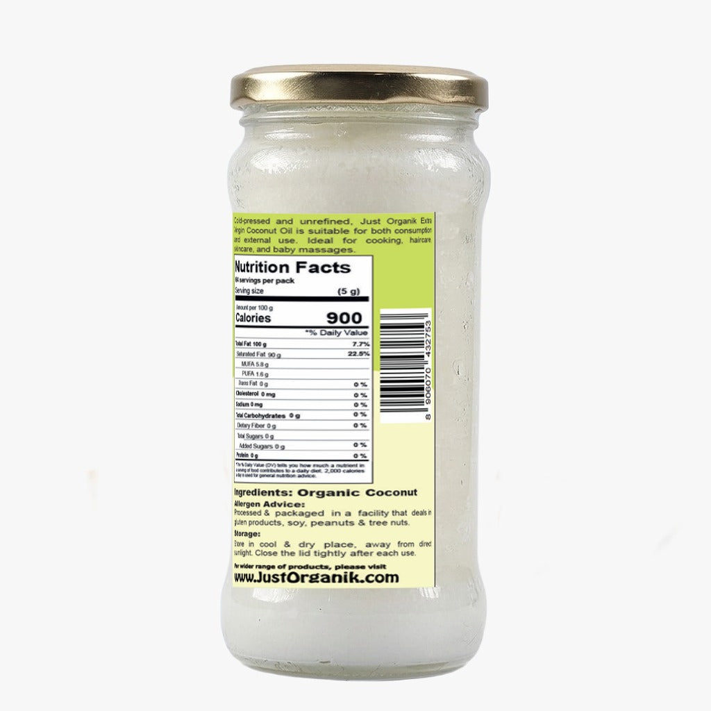 Extra virgin coconut oil