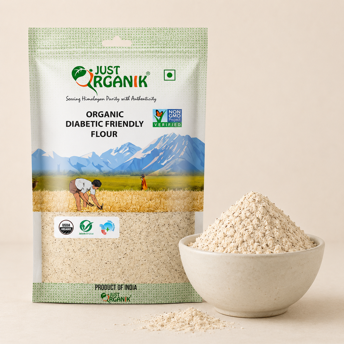 Just organik diabetic friendly flour