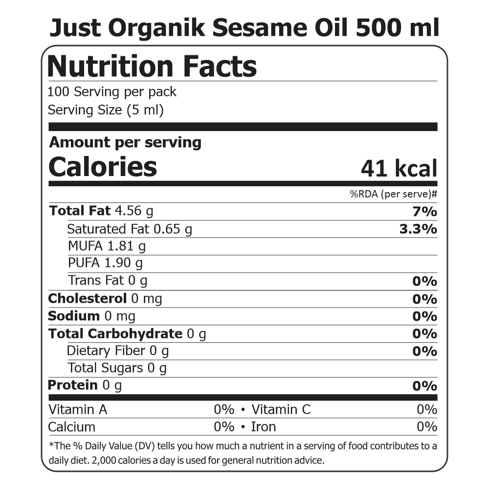 White sesame oil (til ka tel) 500g