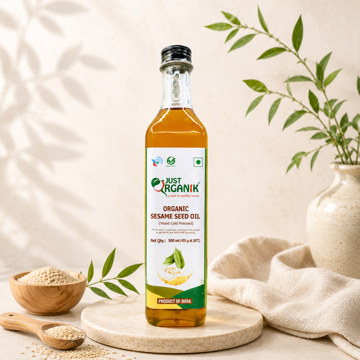 White sesame oil (til ka tel) 500g