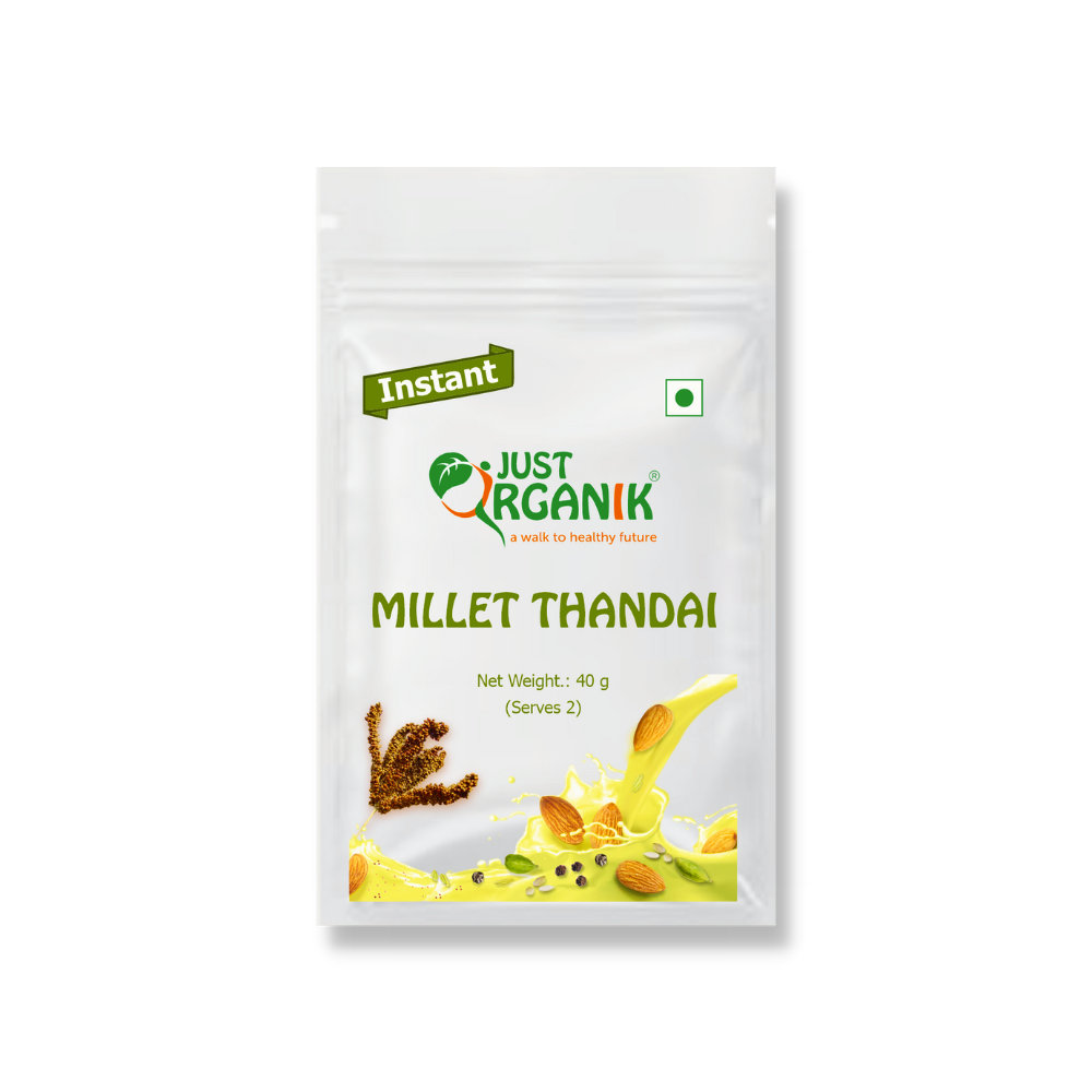 Millet thandai instant mix   pack of 2 (40g each)