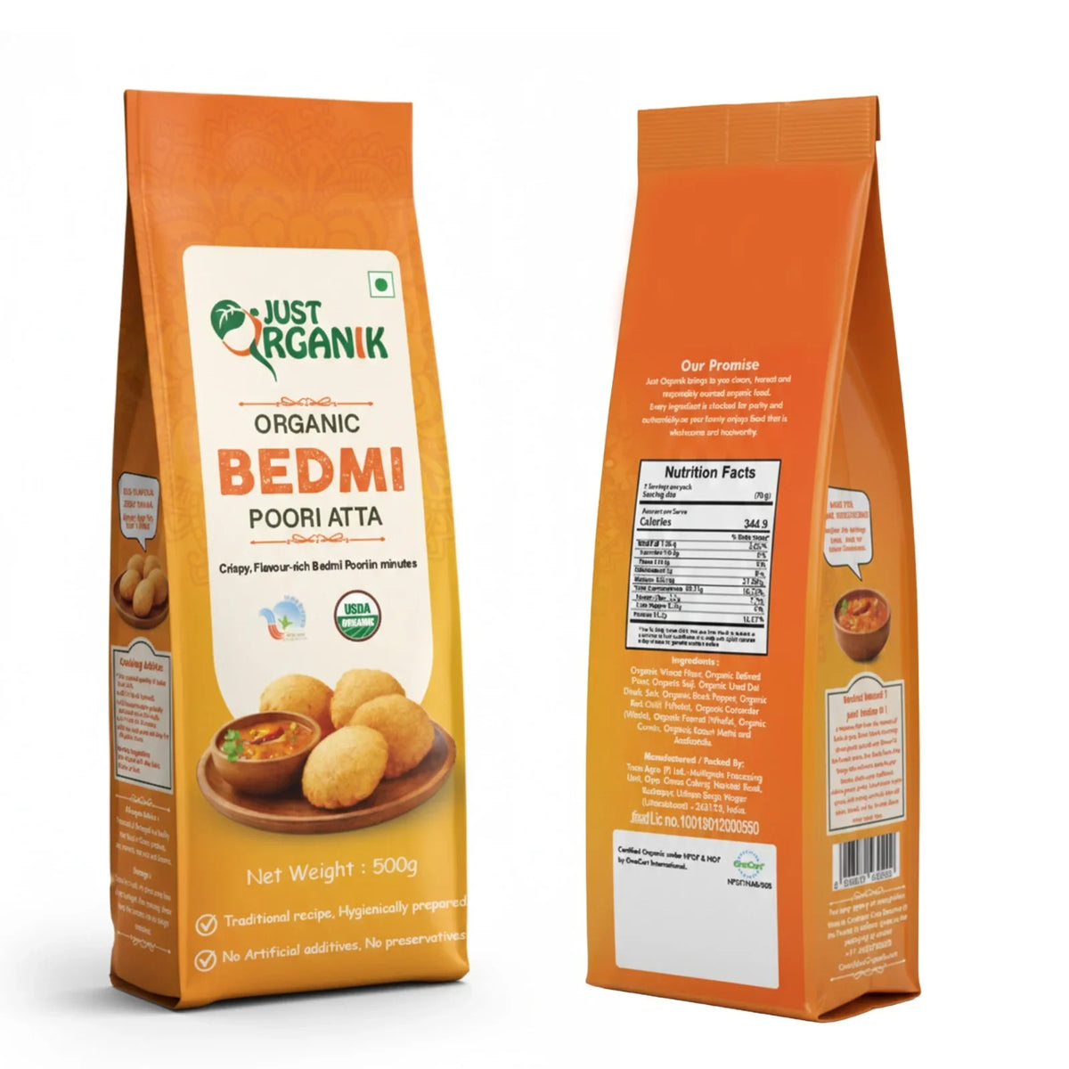 Bedmi poori atta