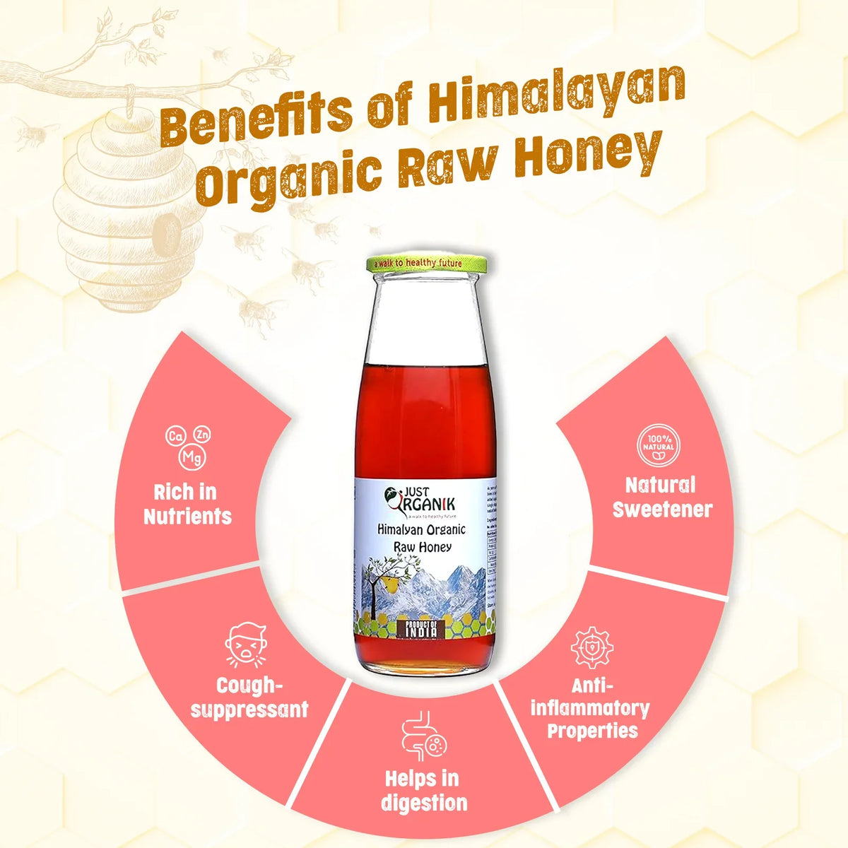Honey   raw forest