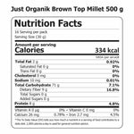 Load image into Gallery viewer, Brown Top Millet Flour 500g
