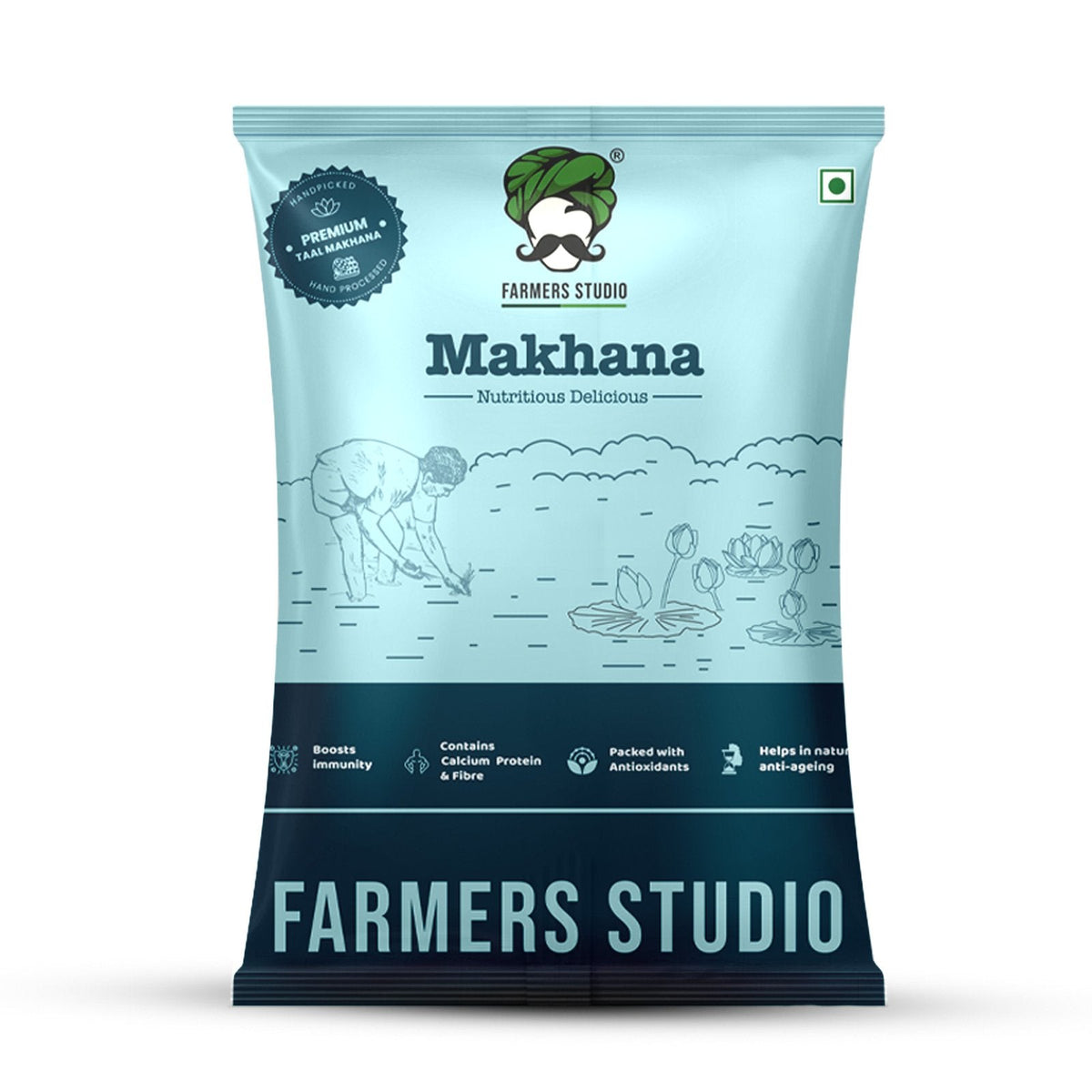 Farmers studio premium phool makhana 100 g