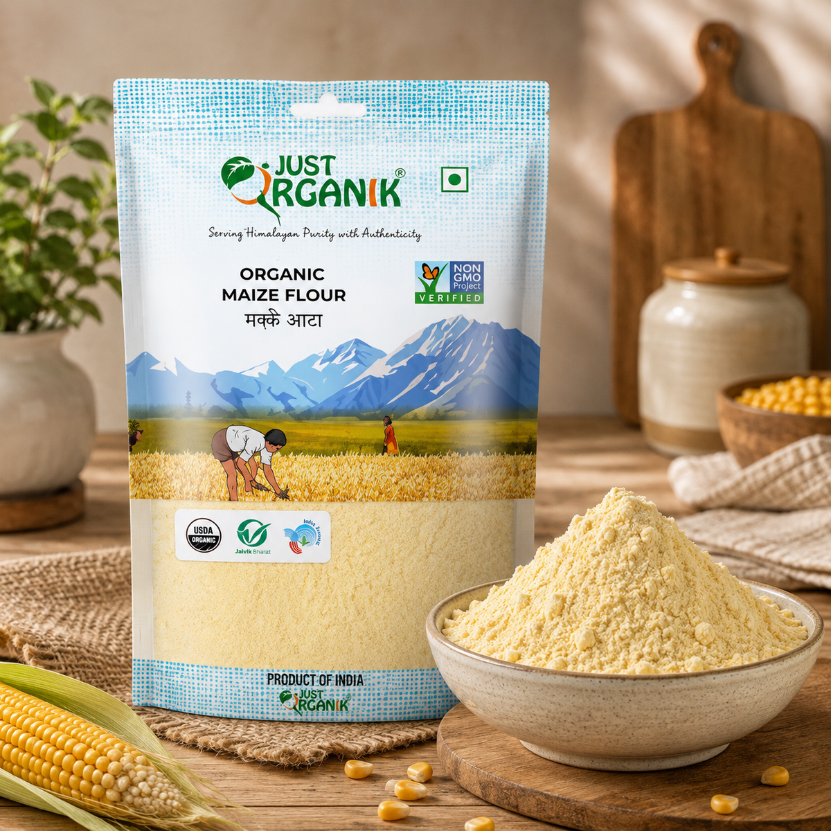 Maize flour (makki aata)