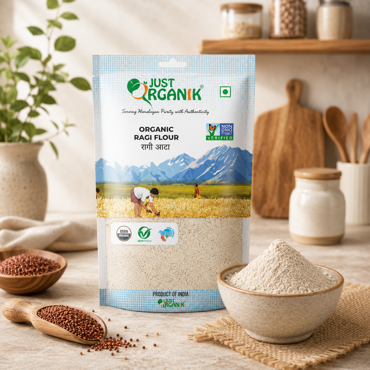 Ragi (finger millet) flour