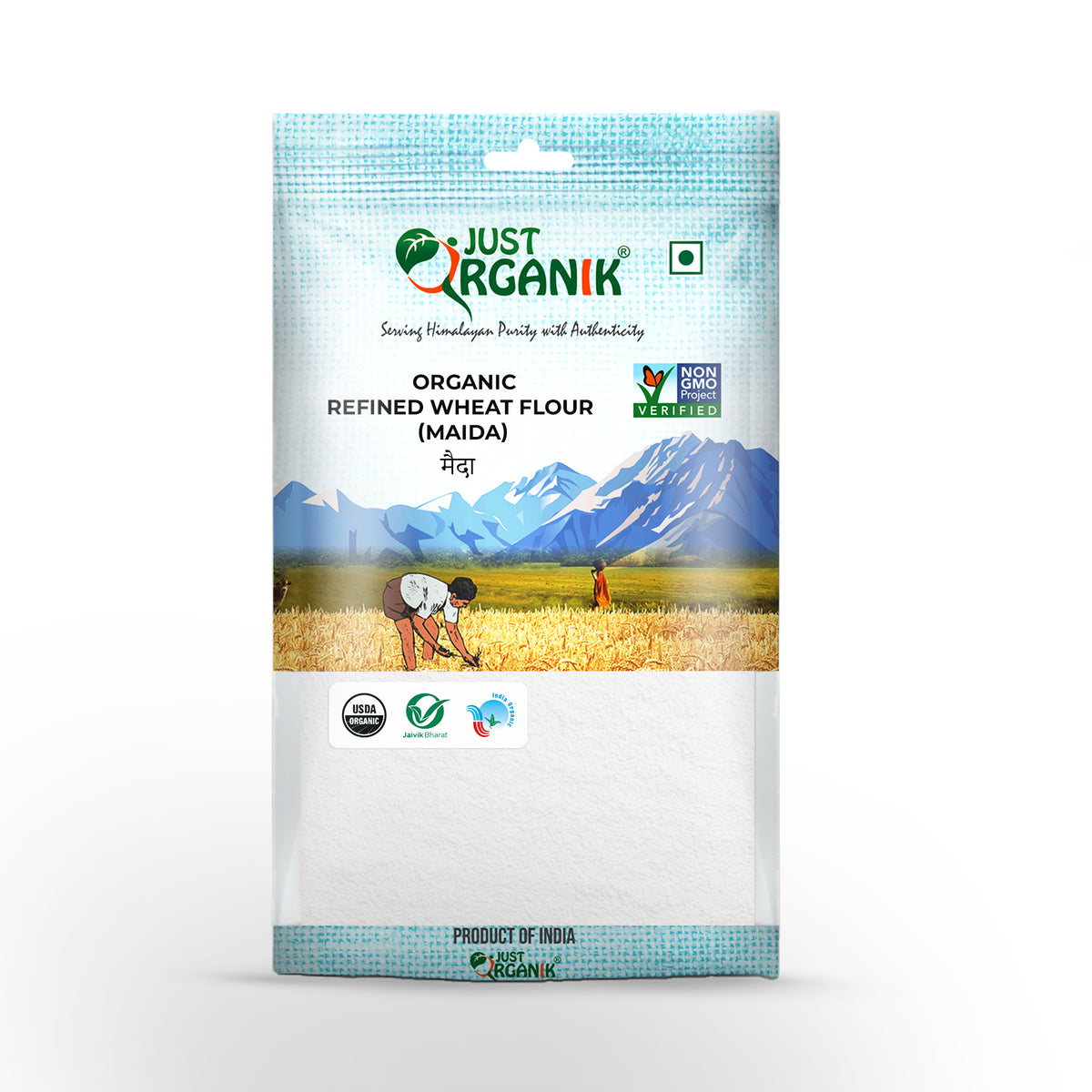 Refined wheat flour (maida)