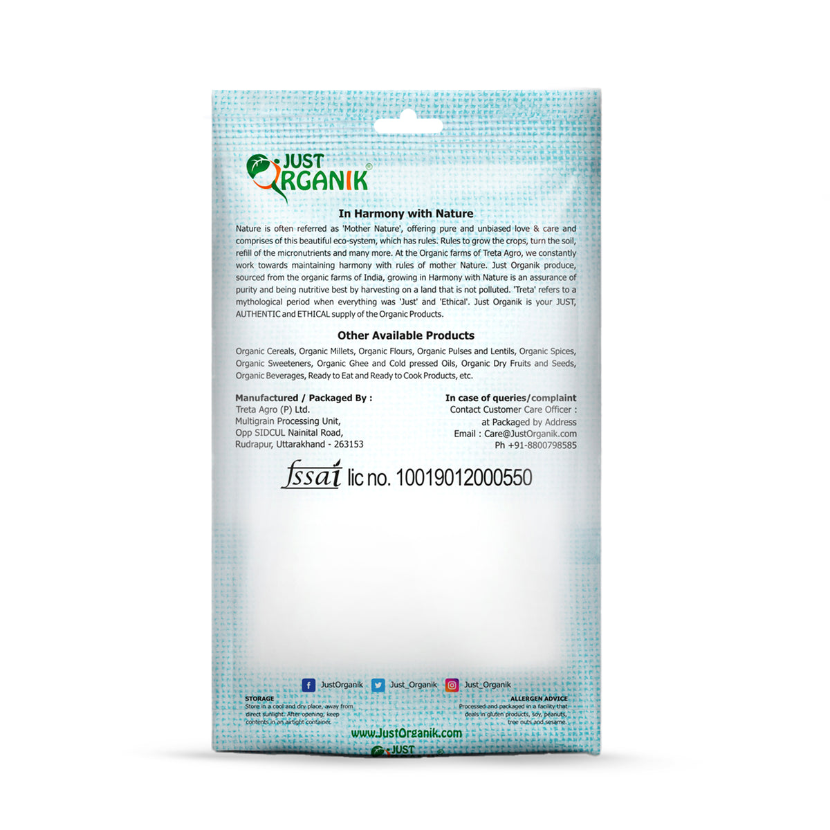 Roasted semolina (bhuni suji) 500g