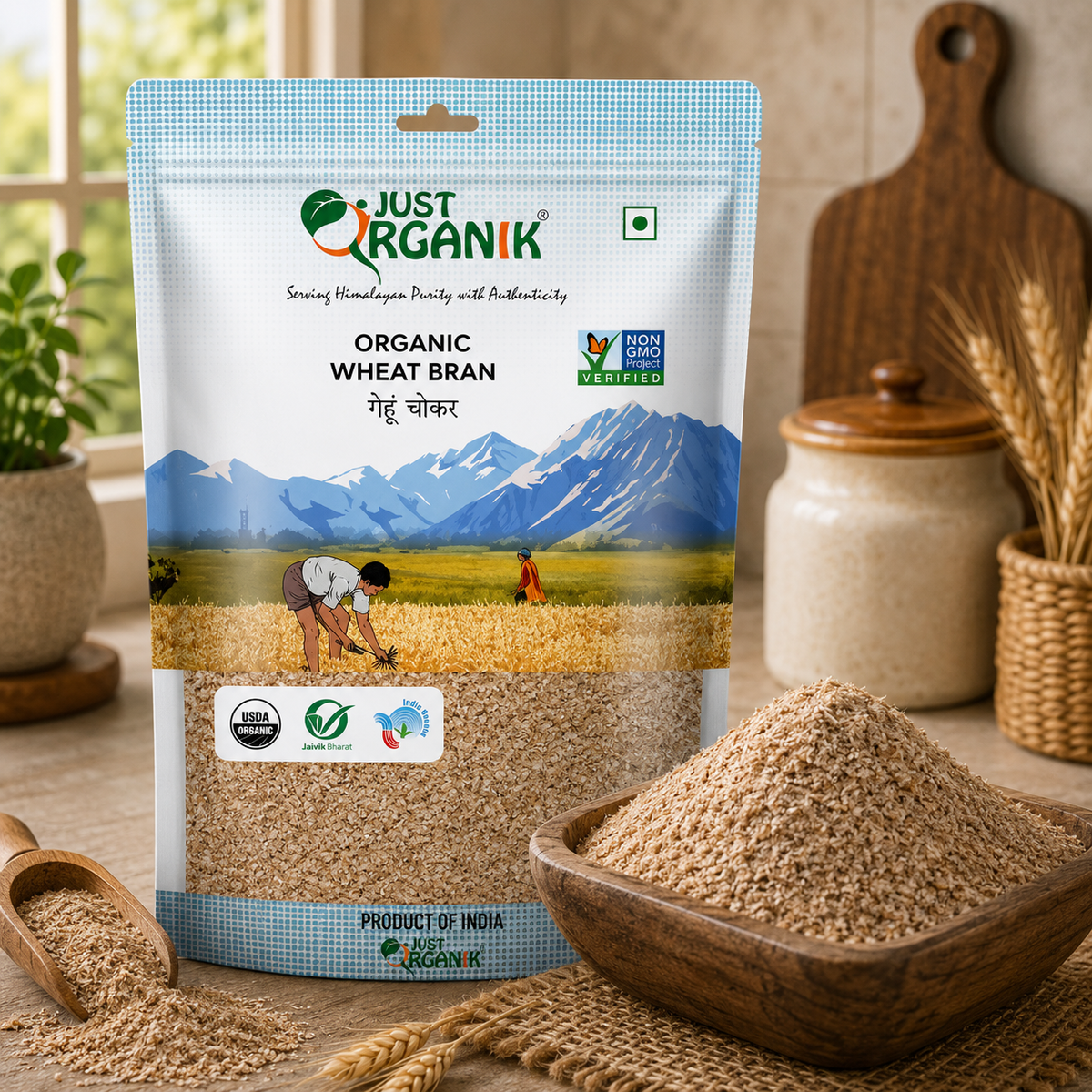 Wheat bran (gehun chokar) 500g
