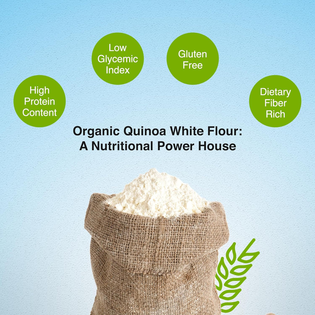 Quinoa white flour 500g