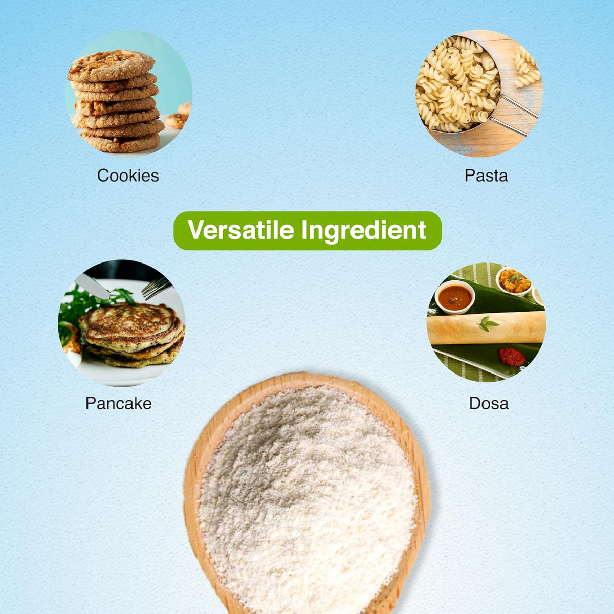 Quinoa white flour 500g