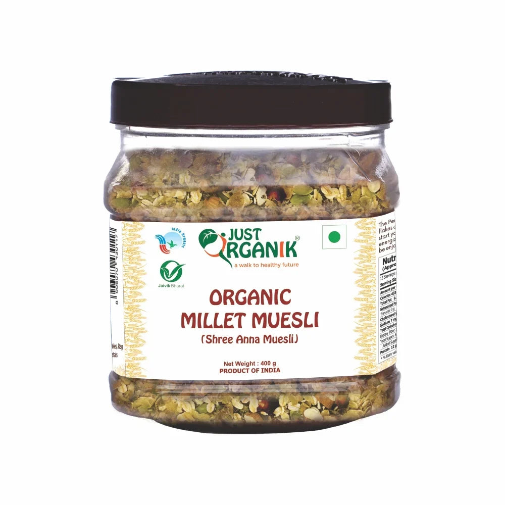 Organic millet muesli (shree anna muesli) 400g